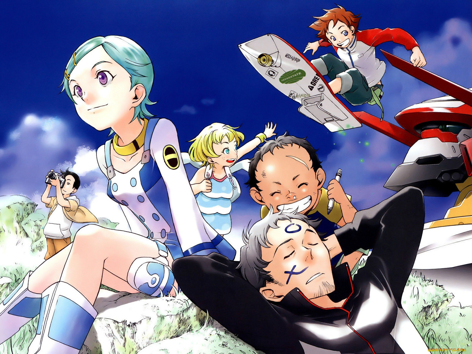 , eureka, seven